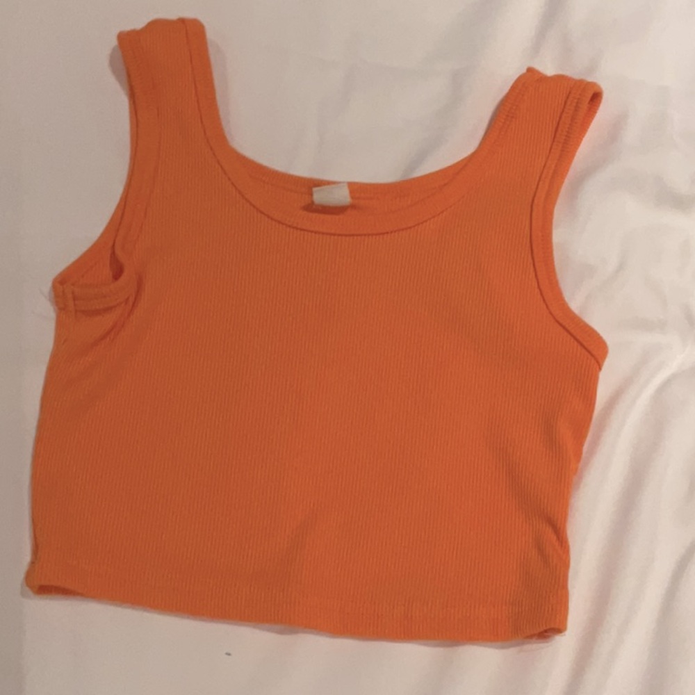 Kids SHEIN orange tank top